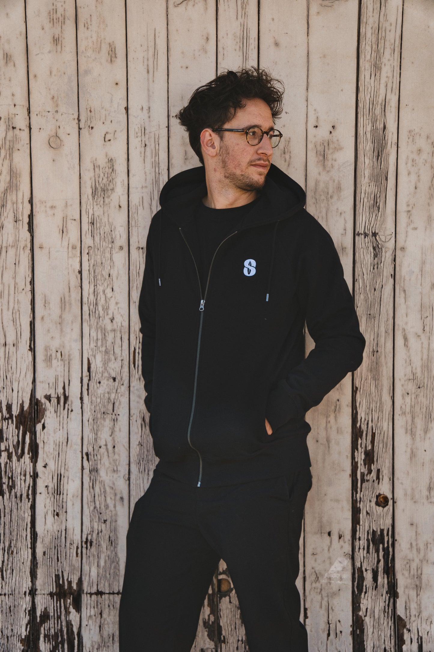 Hoodie Basic zip