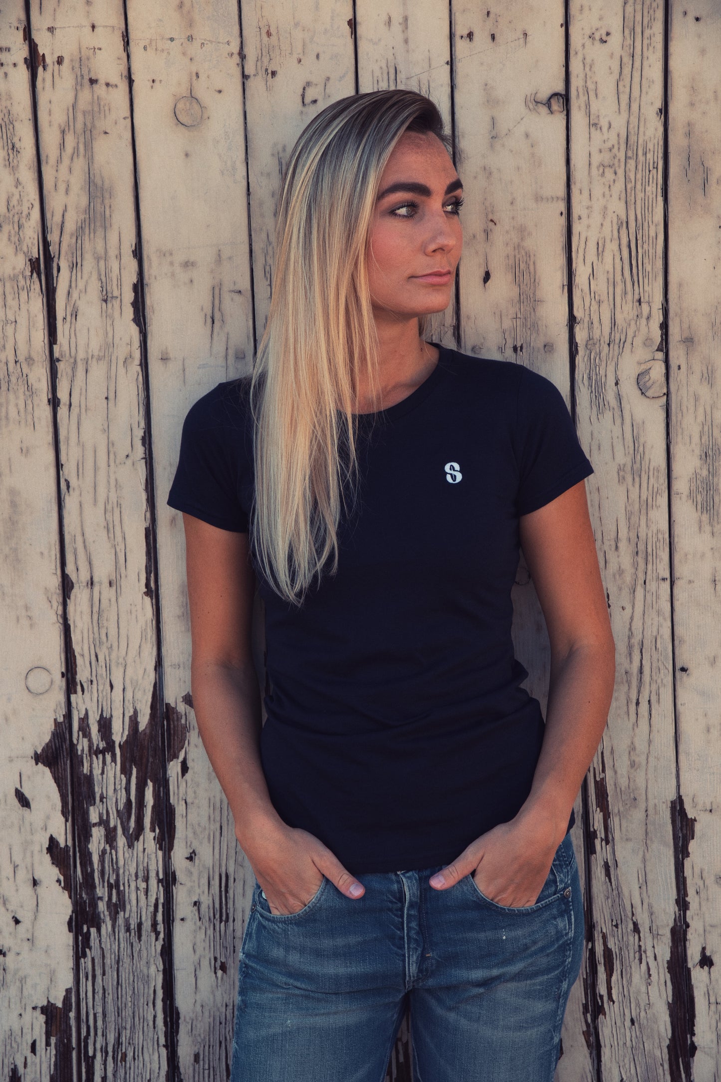 T-shirt basic skinny fit