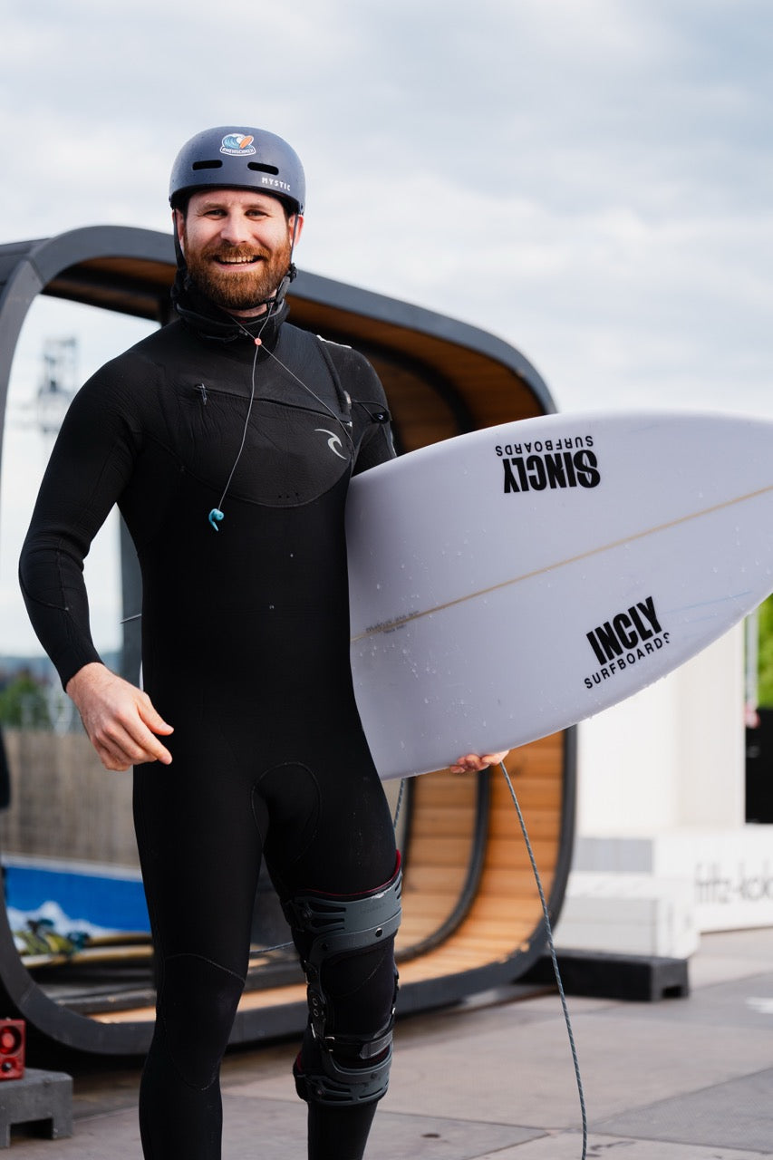 Sincly Surfboard im Einsatz